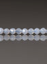 3mm Blue Lace Agate Beads ‚Äì Faceted Round Micro Gemstone 15" Strand