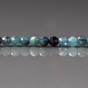AAA 3mm Blue Tourmaline Faceted Beads 15