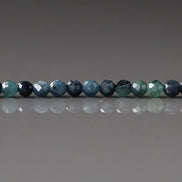 AAA 3mm Blue Tourmaline Faceted Beads 15