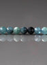 3mm Blue Tourmaline Beads – Faceted Round Micro Gemstone 15" Strand