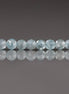 3mm Blue Zircon Beads – Faceted Round Micro Gemstone - 14 pcs