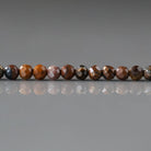 3mm Boulder Opal Beads - Faceted Round Micro Gemstone 15.5" Strand