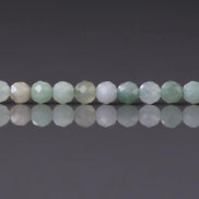 3mm Burma Jade Beads Faceted 15
