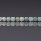 3mm Burma Jade Beads ‚Äì Faceted Round Micro Gemstone 15" Strand