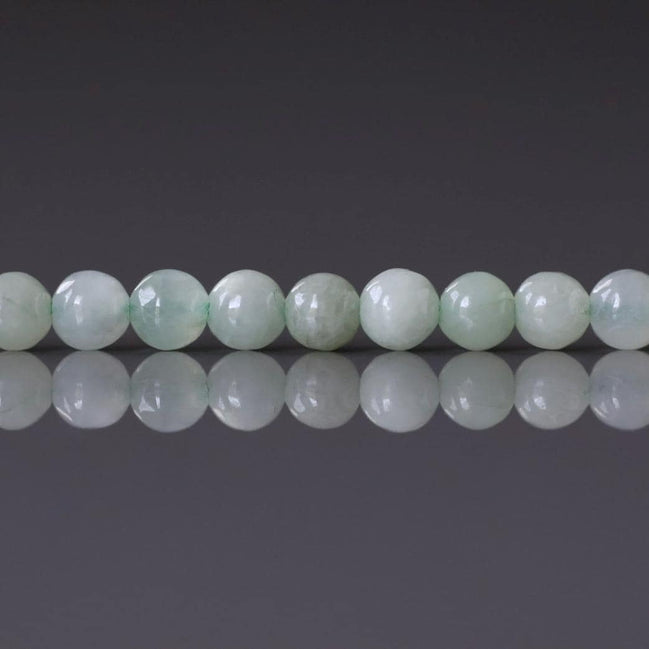 3mm Burma Jade Beads 15" Burma Jadeite Genuine Gemstone Beads Natural Jade for Jewelry Making Beading Craft Gift Beads