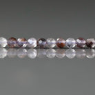 3mm Cacoxenite (Super Seven) Beads ‚Äì Faceted Round Micro Gemstone 15" Strand