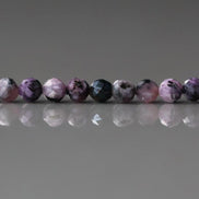 3mm Charoite Faceted Beads Aegirine Genuine Crystal Beads 15