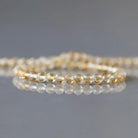 3mm Citrine Beads – Faceted Round Micro Gemstone 15" Strand