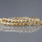 3mm Citrine Beads – Faceted Round Micro Gemstone 15" Strand