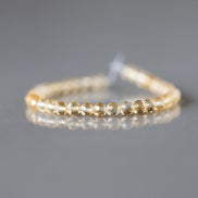 3mm Citrine Beads – Faceted Round Micro Gemstone 4