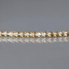 3mm Citrine Beads – Faceted Round Micro Gemstone 4" Strand