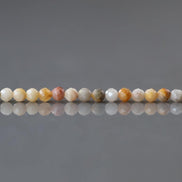 3mm Crazy Lace Agate Micro Faceted Beads 15