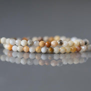 3mm Crazy Lace Agate Micro Faceted Beads 15