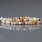3mm Crazy Lace Agate Beads ‚Äì Faceted Round Micro Gemstone 15" Strand