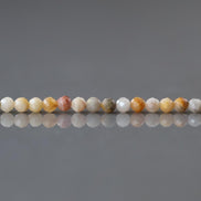 3mm Crazy Lace Agate Beads ‚Äì Faceted Round Micro Gemstone 15