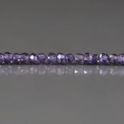 3mm Purple Cubic Zirconia Beads 14