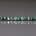 3mm Emerald Beads ‚Äì Faceted Round Micro Gemstone 15" Strand
