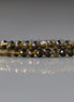 3mm Golden Obsidian Beads - Faceted Round Micro Gemstone 15" Strand