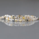 3mm Golden Rutilated Quartz Faceted Cube Beads Genuine Yellow Quartz Beads 15" Gemstone Beads for Jewelry Making
