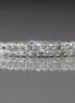 3mm Gray Moonstone Beads - Faceted Round Micro Gemstone 15" Strand