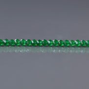 3mm Natural Green Onyx Beads Micro Faceted Beads 12.5