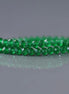 3mm Green Onyx Beads ‚Äì Faceted Round Micro Gemstone 12.5" Strand