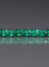 3mm Green Onyx Beads ‚Äì Faceted Round Micro Gemstone 13" Strand