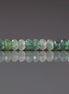 3mm Green Strawberry Quartz Rondelle Beads ‚Äì Faceted Rondelle Micro Gemstone 15" Strand