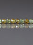 3mm Grossularite Garnet Beads – Faceted Round Micro Gemstone 15" Strand