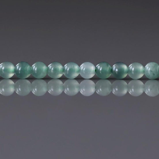 3mm Natural AAA Jade Beads 15" Guatemala Jadeite Genuine Gemstone Beads Natural Burma Jade Dark Green Jewelry Making Beading Craft Gift