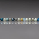 3mm Hauynite Beads ‚Äì Faceted Round Micro Gemstone 15" Strand