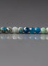 3mm Hauynite Beads ‚Äì Faceted Round Micro Gemstone 15" Strand
