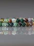 3mm Indian Agate Beads - Faceted Round Micro Gemstone 15" Strand