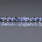 3mm Iolite Beads – Faceted Round Micro Gemstone 15" Strand
