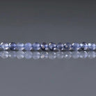 3mm Iolite Beads – Faceted Round Micro Gemstone 15" Strand
