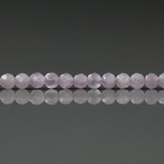 3mm AAA Kunzite Micro Faceted Beads Genuine Lilac Kunzite Beads 15