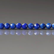 3mm Lapis Lazuli Faceted Beads 15