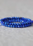3mm Lapis Lazuli Beads ‚Äì Faceted Round Micro Gemstone 15" Strand