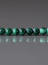 3mm Malachite Beads ‚Äì Smooth Round Micro Gemstone 15" Strand