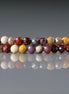 3mm Mookaite Jasper Beads - Faceted Round Micro Gemstone 15" Strand