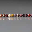 3mm Mookaite Jasper Beads - Faceted Round Micro Gemstone 15" Strand