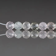 3mm AAA Morganite Beads Beryl Micro Faceted Beads 14 Pcs Natural Pastel Gemstone Beads Multi Aquamarine