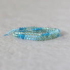 3mm Multi Color Apatite Beads – Faceted Round Micro Gemstone 15" Strand