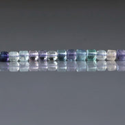 3mm AAA Multi Fluorite Beads Faceted Cube Beads 15