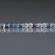 3mm AAA Multi Fluorite Beads Faceted Cube Beads 15