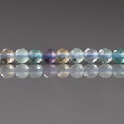 3mm AAA Multi Fluorite Beads Faceted Beads 15