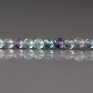 3mm AAA Multi Fluorite Beads Faceted Beads 15