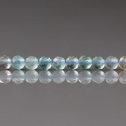 3mm Multi Fluorite Beads ‚Äì Faceted Round Micro Gemstone 15
