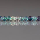 3mm Multi Fluorite Beads ‚Äì Faceted Round Micro Gemstone 15" Strand