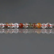 3mm Multi Color Rutilated Quartz Smooth Beads Genuine Colorful Rutilated Quartz Beads 15